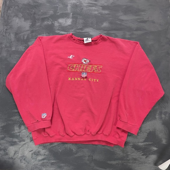 Vintage Other - vintage Kansas City chiefs sweatshirt mens 2xl red 1990s NFL USA